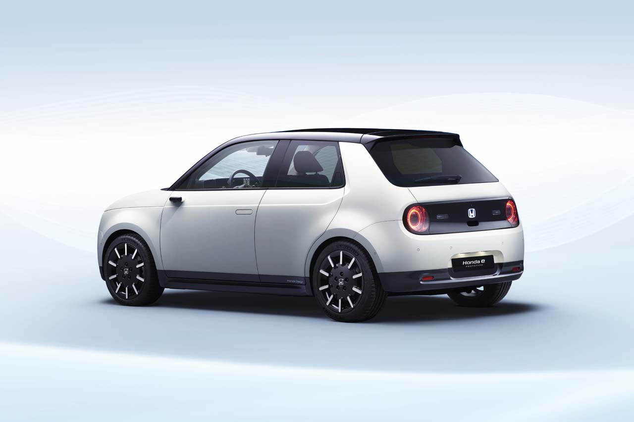 ホンダeプロトタイプをベースとする量産車は2019年後半に市場投入される予定