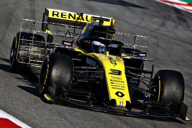 2019年F1バルセロナテスト2回目　ダニエル・リカルド　ルノーRS19