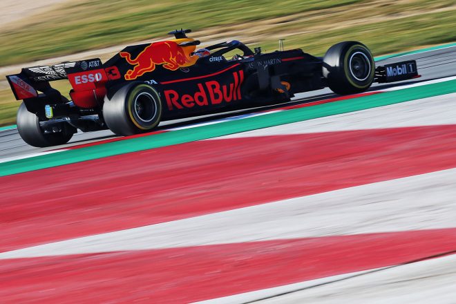 2019年F1バルセロナテスト2回目　マックス・フェルスタッペン　レッドブル・ホンダRB15