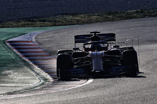2019年F1バルセロナテスト2回目　カルロス・サインツJr.　マクラーレンMCL34