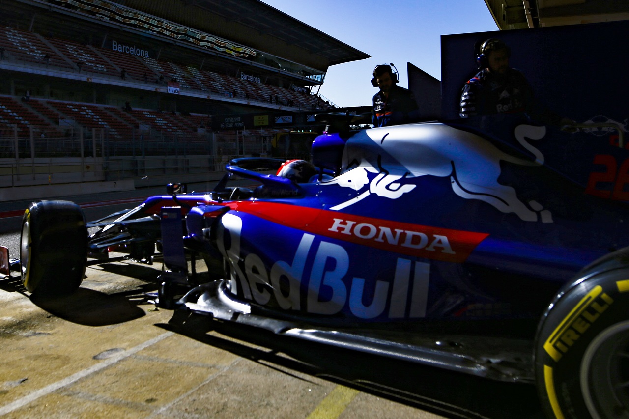 2019年第2回F1テスト2日目　ダニール・クビアト（トロロッソ・ホンダ）