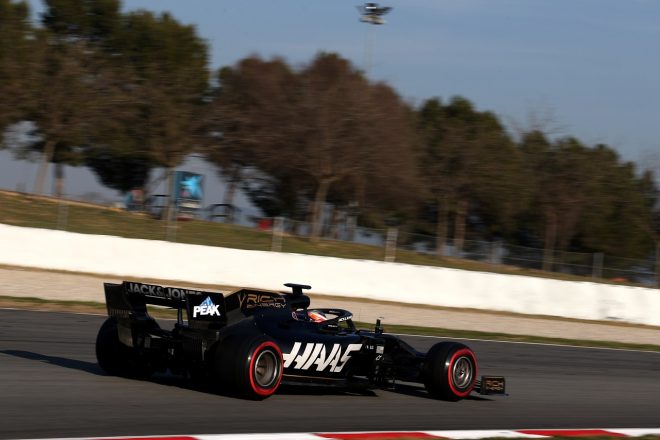 2019年第2回F1テスト2日目　ロマン・グロージャン（ハース）
