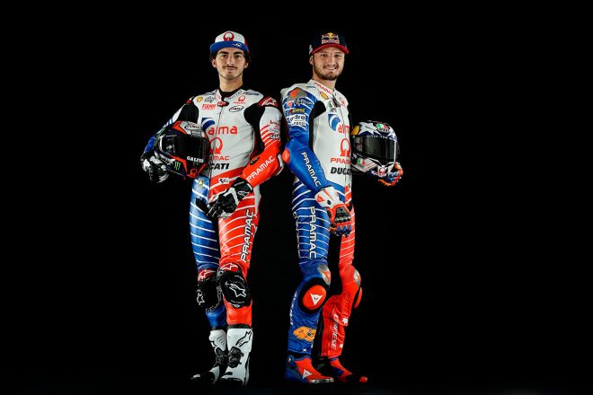 ジャック・ミラー（左）と、フランセスコ・バニャイア（右）