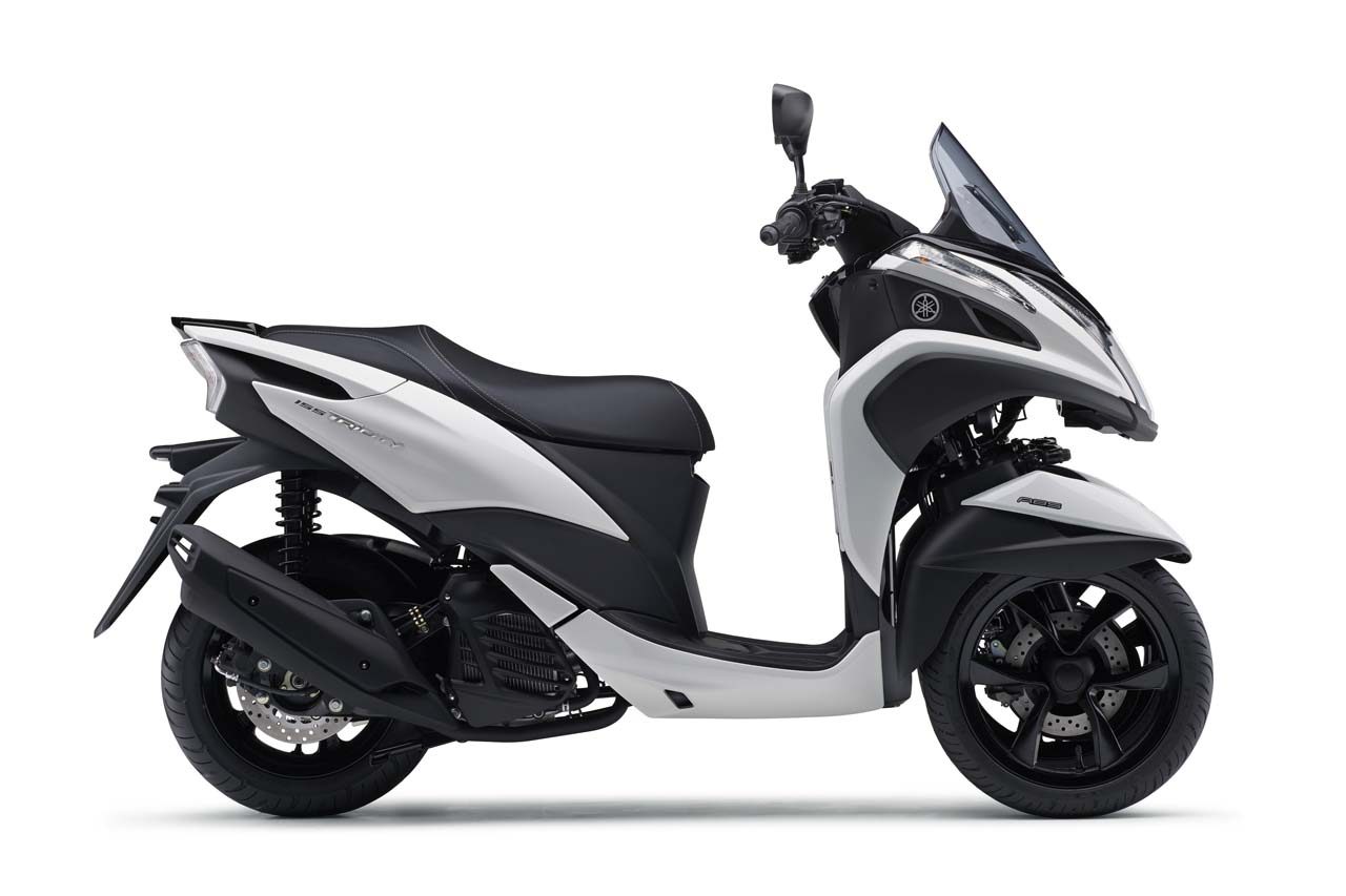 ヤマハ トリシティ155 ホワイトメタリック6 ヤマハ トリシティ155 Abs をマイナーチェンジ 125ccモデルには新色もの画像 写真 5 Autosport Web
