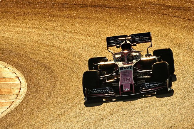 2019年F1バルセロナテスト2回目　ランス・ストロール　レーシングポイントRP19