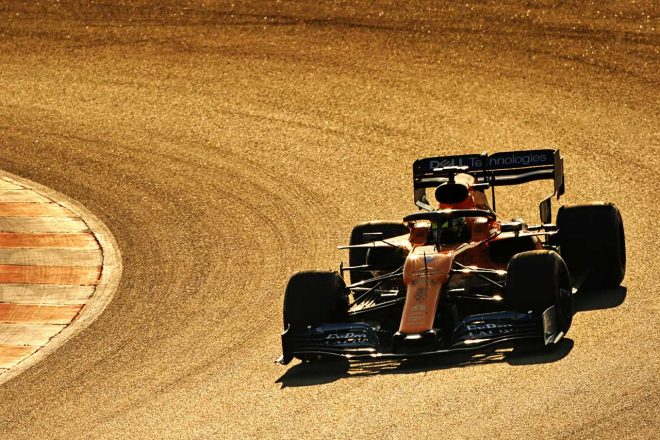 2019年F1バルセロナテスト2回目　ランド・ノリス　マクラーレンMCL34