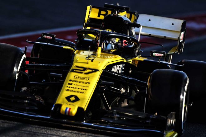 2019年F1バルセロナテスト2回目　ニコ・ヒュルケンベルグ　ルノーRS19