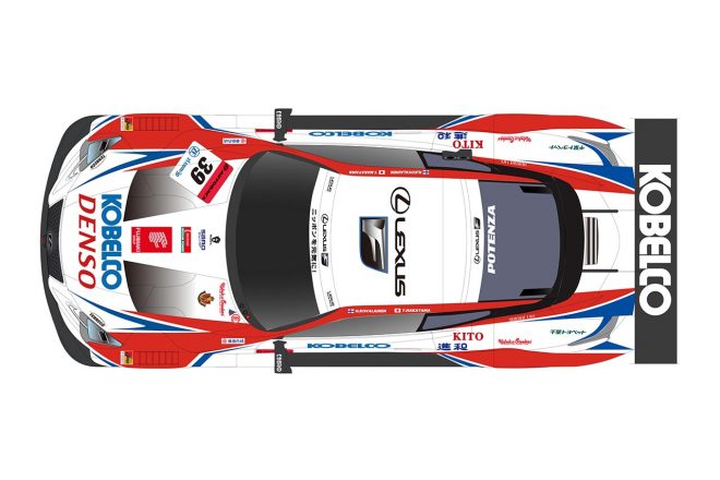 2019年のDENSO KOBELCO SARD LC500のカラーリング