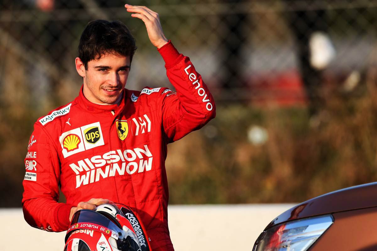 2019年第2回F1バルセロナテスト3日目　シャルル・ルクレール（フェラーリ）