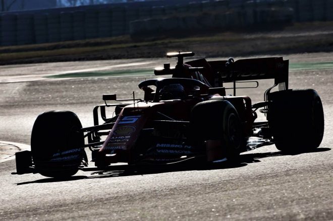 2019年F1バルセロナテスト2回目　セバスチャン・ベッテル