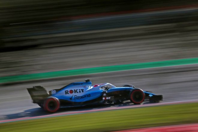 2019年F1バルセロナテスト2回目　ロバート・クビカ