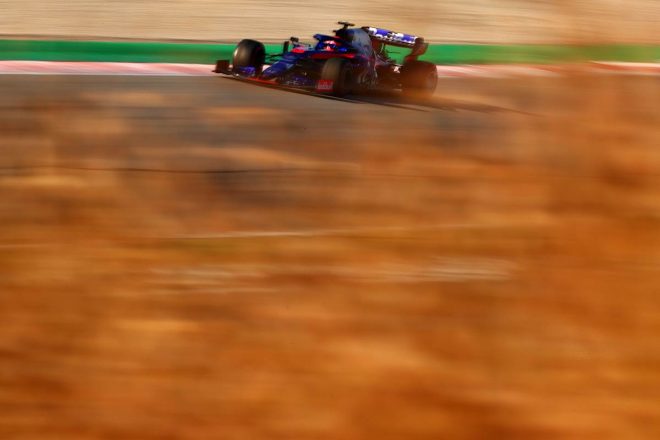 2019年F1バルセロナテスト2回目　ダニール・クビアト（トロロッソ・ホンダ）