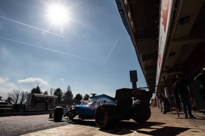 2019年F1バルセロナテスト2回目　ロバート・クビカ