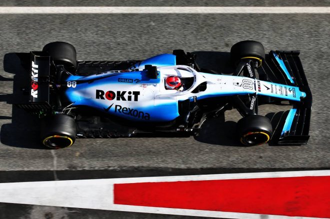 2019年F1バルセロナテスト2回目　ロバート・クビカ