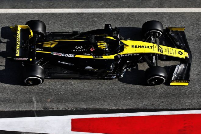 2019年F1バルセロナテスト2回目　ニコ・ヒュルケンベルグ