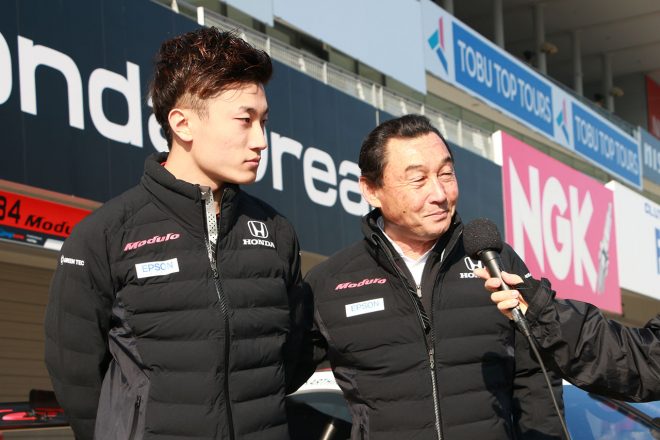Modulo Nakajima Racing　中嶋悟総監督、牧野任祐