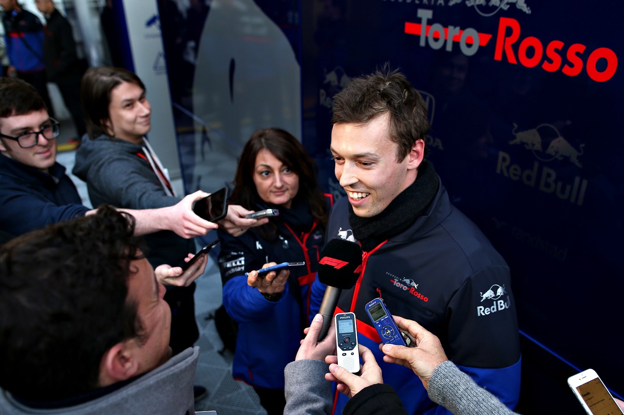 2019年F1テスト　ダニール・クビアト（トロロッソ・ホンダ）