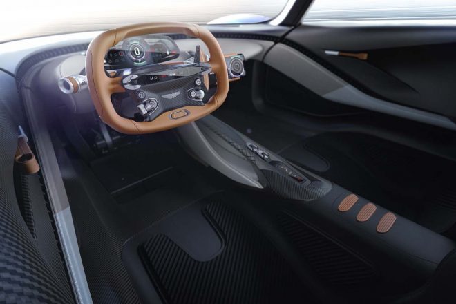 アストンマーティンAM-RB 003-インテリア