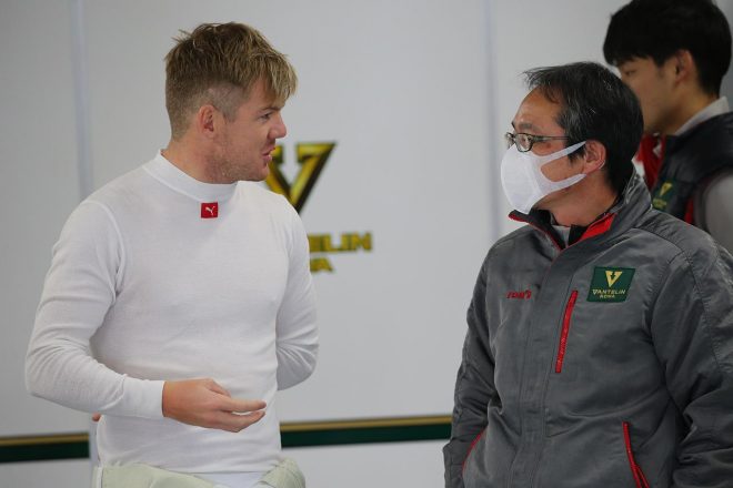 ニック・キャシディ、東條力エンジニア（VANTELIN TEAM TOM'S）