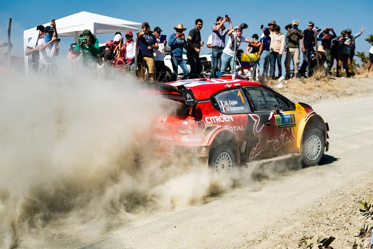 セバスチャン・オジエはラリー・メキシコの7SSでトップタイムを刻む快走