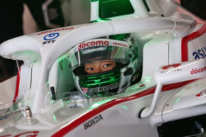 Enjoy Honda 2019 HSR九州でSF19のデモランを担当することになった福住仁嶺（DOCOMO TEAM DANDELION RACING）