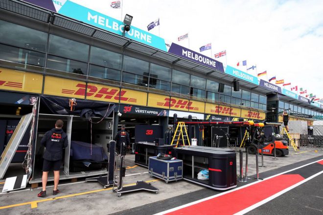 F1開幕戦オーストラリアGP ピット