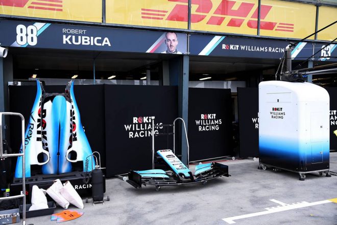 ウイリアムズF1 ピット