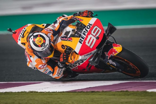 肋骨にヒビが入った状態で決勝を戦ったとみられるホルヘ・ロレンソ