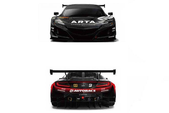 GT300クラスを戦うARTA NSX GT3