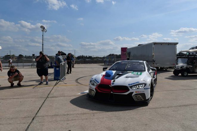 WECとIMSAに2台ずつ参戦しているBMW M8 GTE。こちらはWEC組の81号車