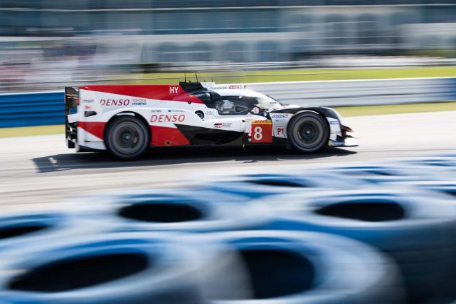 セバスチャン・ブエミ、中嶋一貴、フェルナンド・アロンソ組が乗り込む8号車トヨタTS050ハイブリッド