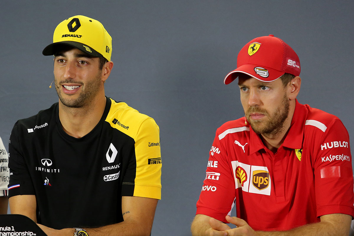 第1戦オーストラリアGP木曜会見：セバスチャン・ベッテル、ダニエル・リカルド