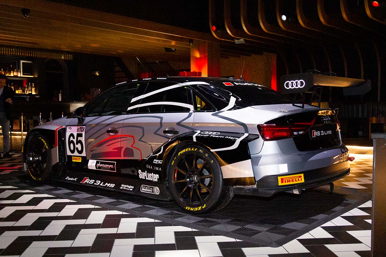 ピレリスーパー耐久に参戦するPhenomen Mars Audi RS3 LMS