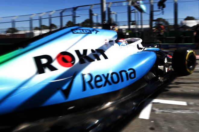 2019年F1第1戦オーストラリアGP金曜　ジョージ・ラッセル（ウイリアムズ）