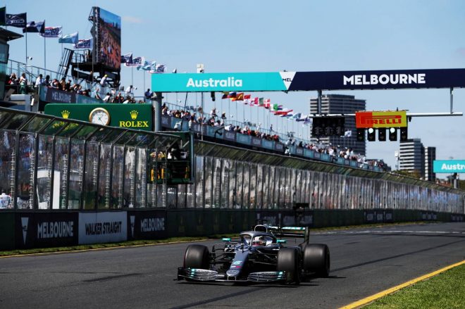 2019年F1第1戦オーストラリアGP金曜フリー走行　ルイス・ハミルトン（メルセデス）