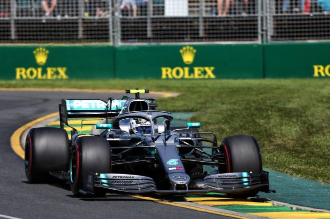 2019年F1第1戦オーストラリアGP金曜フリー走行　バルテリ・ボッタス（メルセデス）