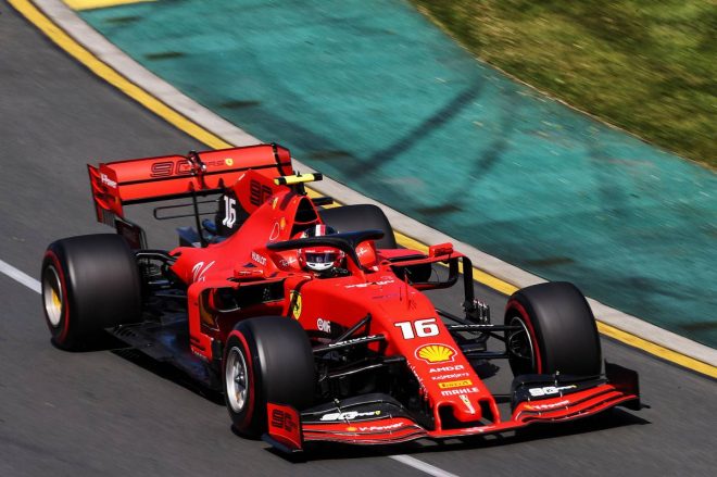 2019年F1第1戦オーストラリアGP金曜フリー走行　シャルル・ルクレール（フェラーリ）