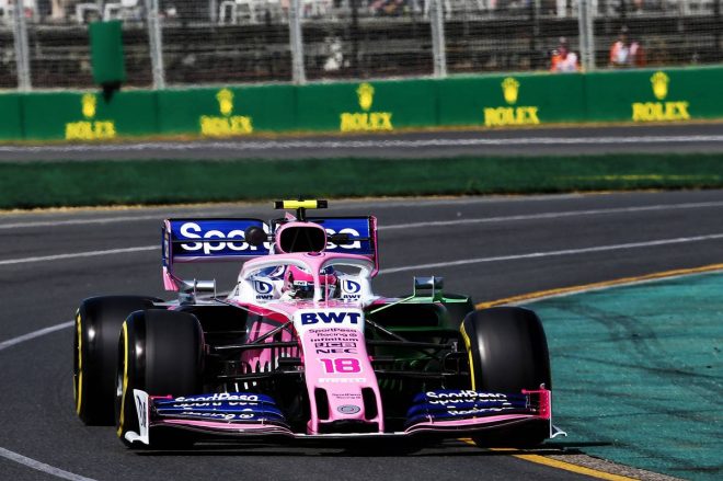 2019年F1第1戦オーストラリアGP金曜フリー走行　ランス・ストロール（レーシングポイント）