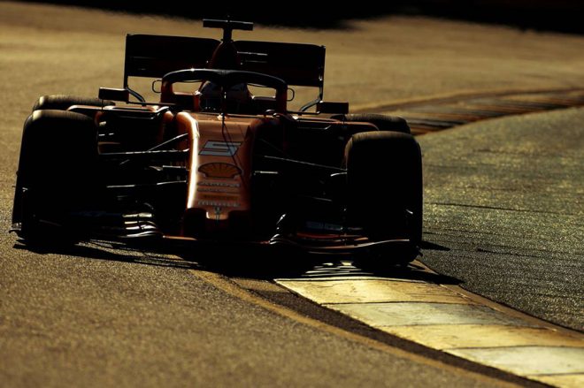 2019年F1第1戦オーストラリアGP金曜フリー走行 セバスチャン・ベッテル（フェラーリ）