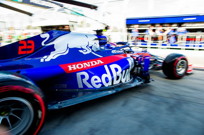 2019年F1第1戦オーストラリアGP金曜フリー走行 アレクサンダー・アルボン（トロロッソ・ホンダ）