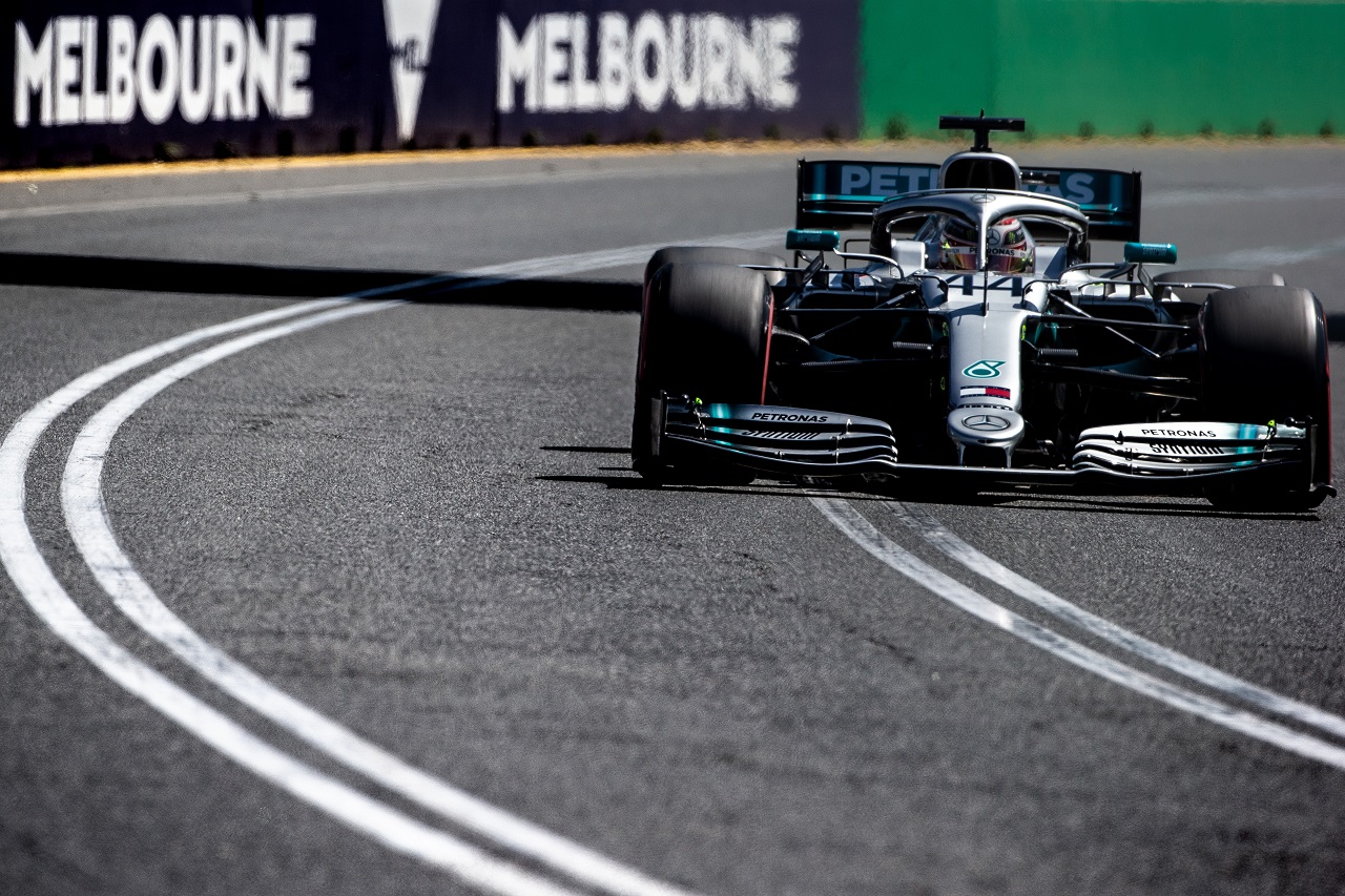 2019年F1第1戦オーストラリアGP　ルイス・ハミルトン（メルセデス）