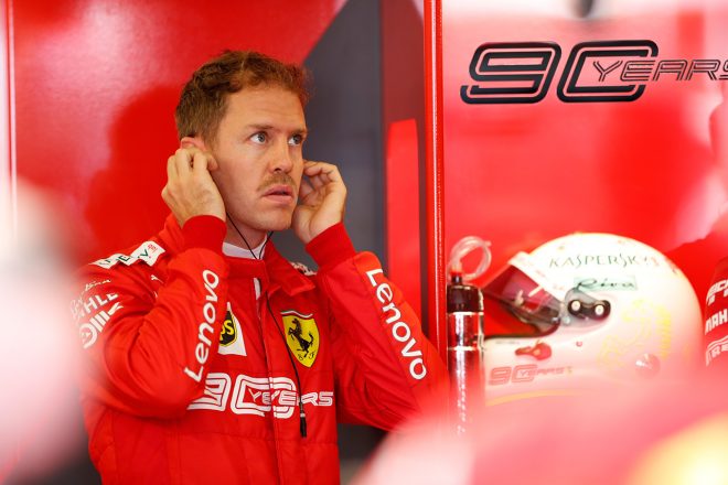 2019年F1第1戦オーストラリアGP金曜フリー走行 セバスチャン・ベッテル（フェラーリ）