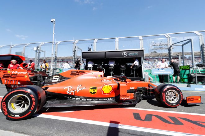 2019年F1第1戦オーストラリアGP金曜フリー走行 セバスチャン・ベッテル（フェラーリ）
