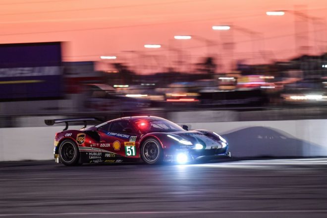 AFコルセの51号車フェラーリ488 GTEエボ