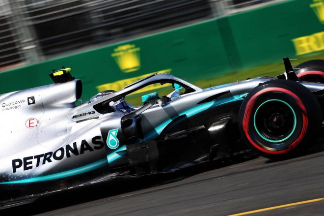 2019年F1開幕戦オーストラリアGP予選日　バルテリ・ボッタス（メルセデス）