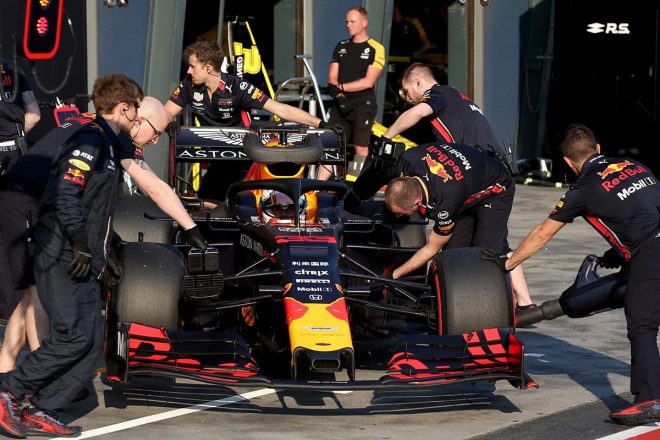 2019年F1開幕戦オーストラリアGP予選日　マックス・フェルスタッペン（レッドブル・ホンダ）