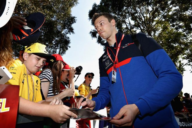 2019年F1開幕戦オーストラリアGP予選日　ダニール・クビアト（トロロッソ・ホンダ）