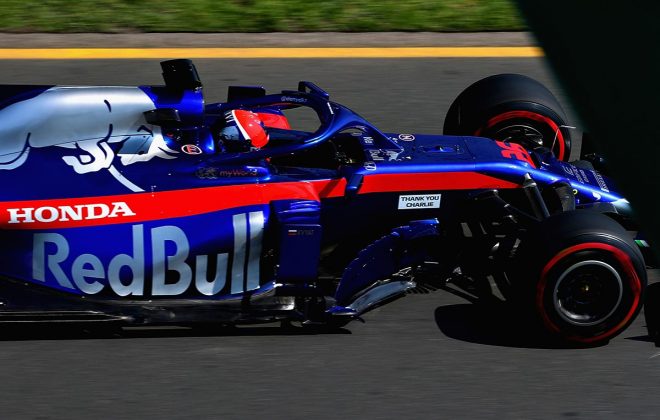 2019年F1開幕戦オーストラリアGP予選日　ダニール・クビアト（トロロッソ・ホンダ）