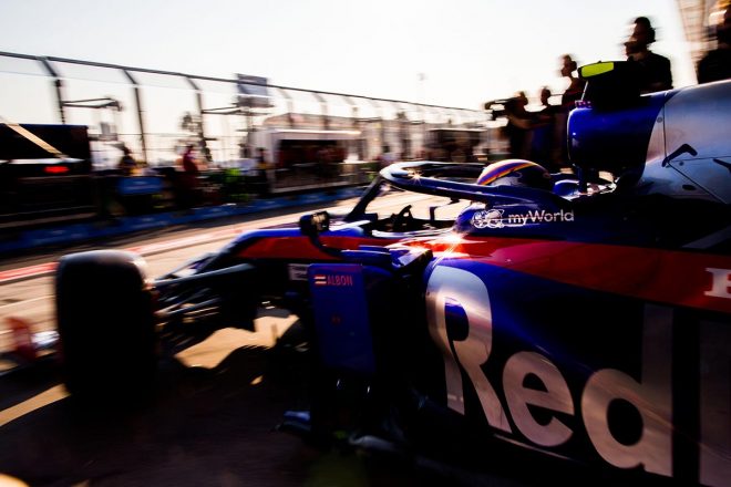 2019年F1開幕戦オーストラリアGP予選日　アレクサンダー・アルボン（トロロッソ・ホンダ）