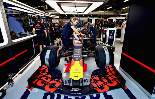 2019年F1開幕戦オーストラリアGP予選日　ピエール・ガスリー（レッドブル・ホンダ）